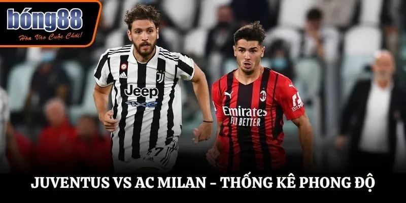 Soi kèo Juventus vs Ac Milan - thống kê nhanh phong độ ra sân